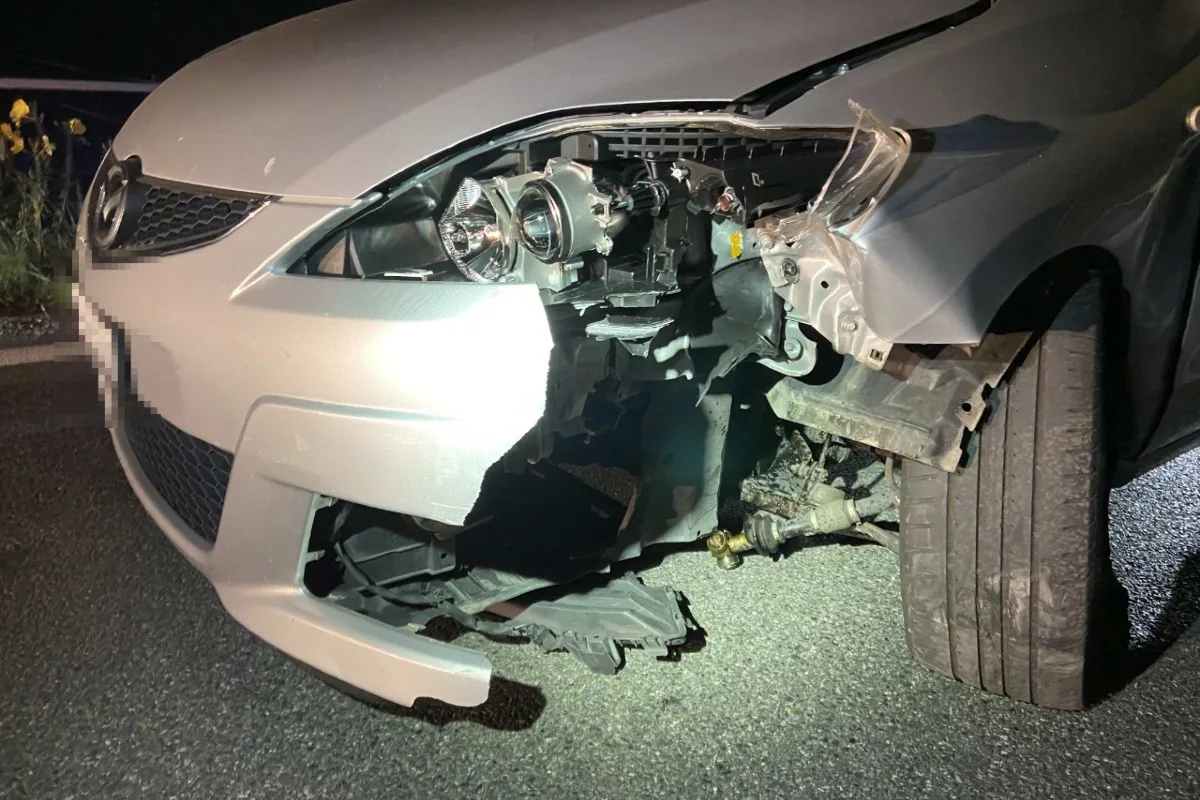 Sekunendschlaf in Tägerig AG - 37-Jähriger nickt während der Fahrt ein und baut einen Unfall