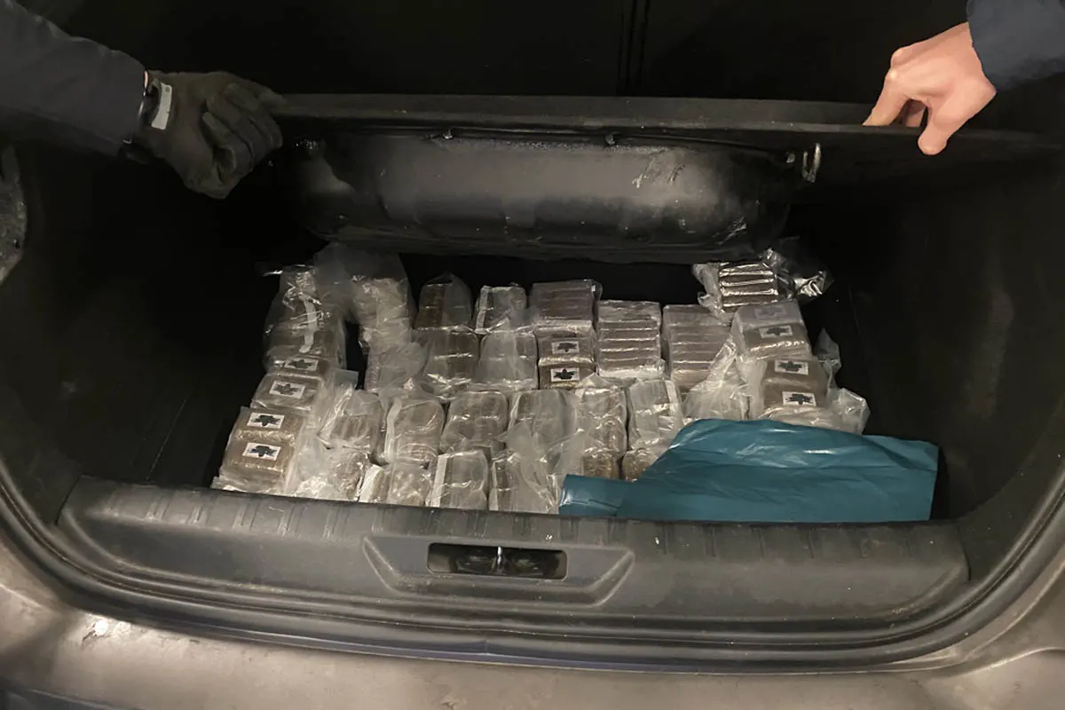 Kiel - 40 Kilogramm Haschisch sichergestellt