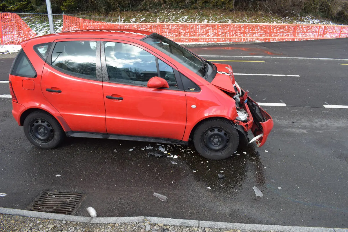 Herisau AR – Auffahrkollision durch Unaufmerksamkeit
