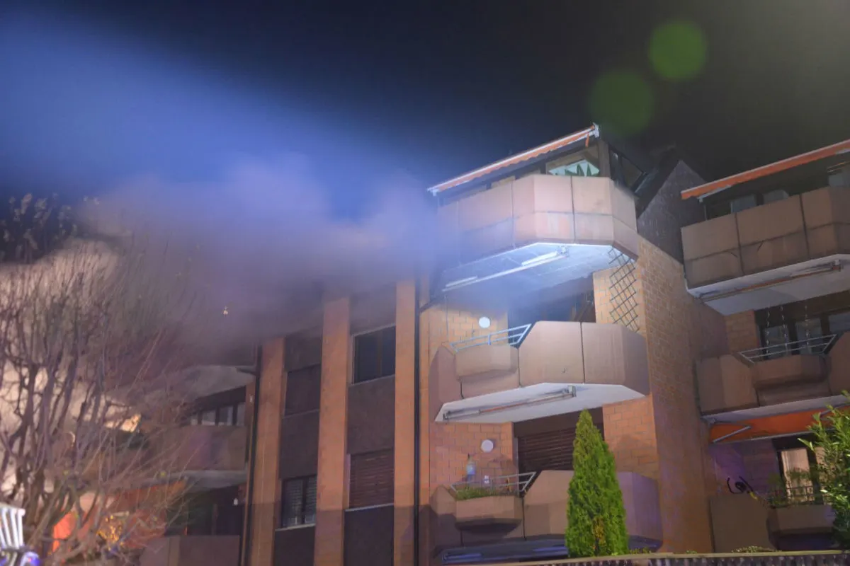 Liestal BL - Zwei Personen nach Brand im Spital