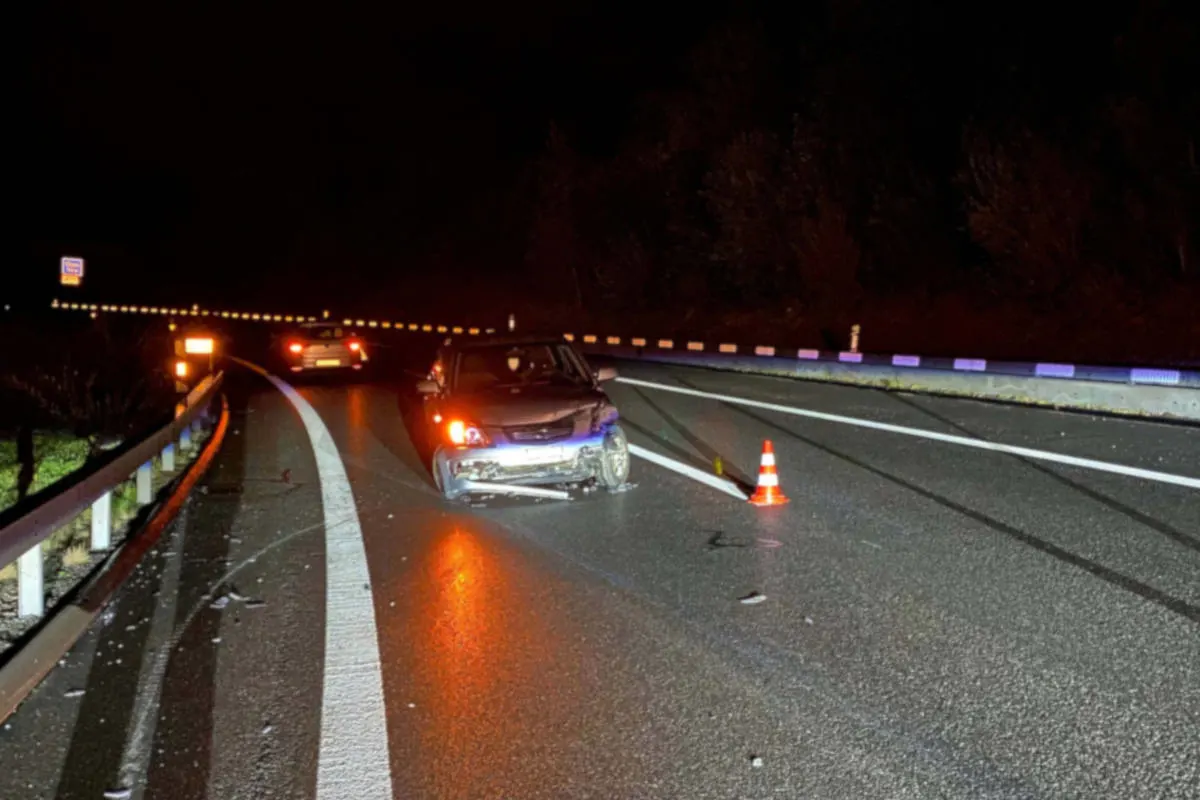 A4 / A14 Cham ZG – Unfallserie auf der Autobahn