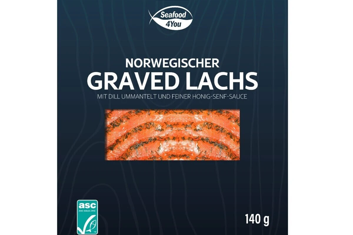 Rückruf aufgrund von Listerien - «Graved» Lachs der Marke Seafood 4You betroffen