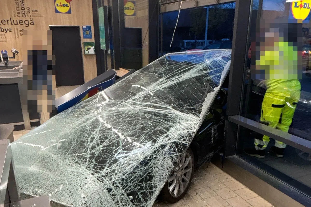 Lidl in Biberist SO – Rentner fährt mit Auto in Filiale 