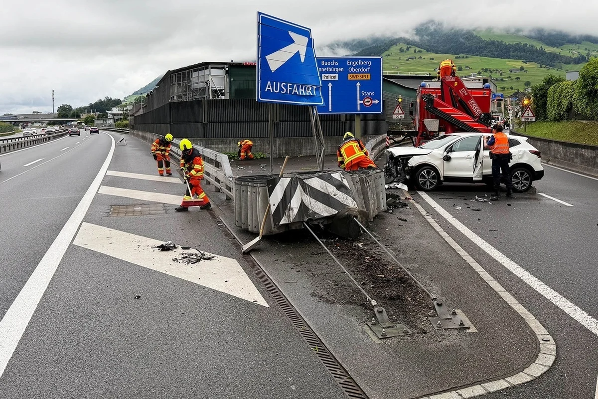 Mehr Verkehrsunfälle in Nidwalden – weniger Todesopfer