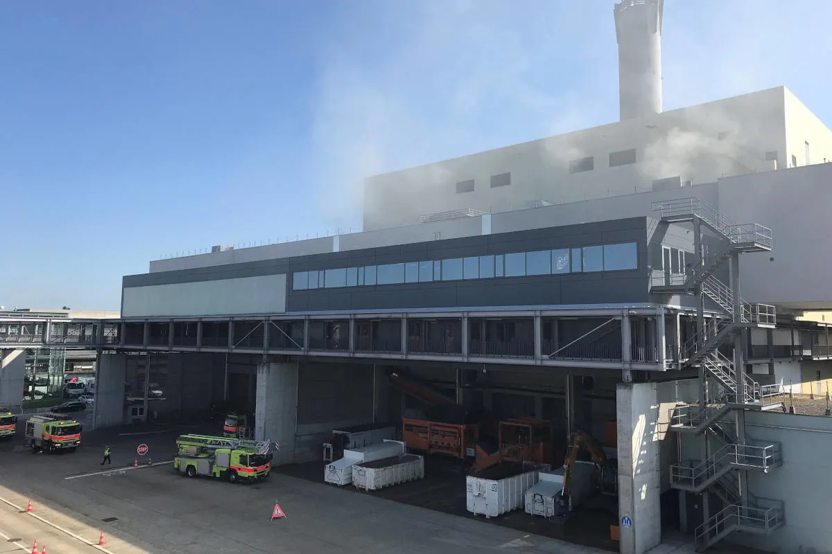Stadt Zürich – Recyclinghof Hagenholz bleibt nach Bunkerbrand heute geschlossen
