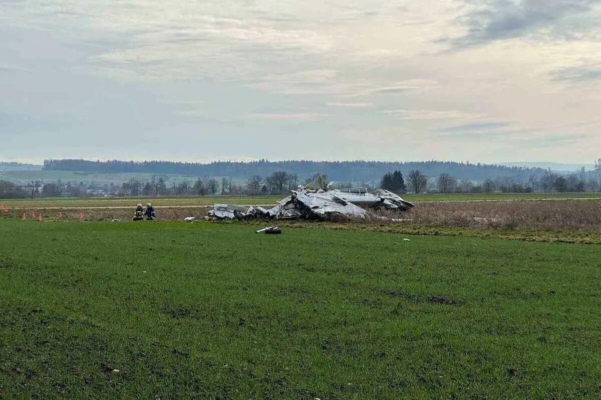 Grenchen SO - Pilot bei Flugzeugabsturz gestorben