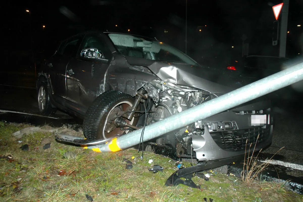 Olten SO - In angetrunkenem Zustand eingeschlafen und Unfall gebaut