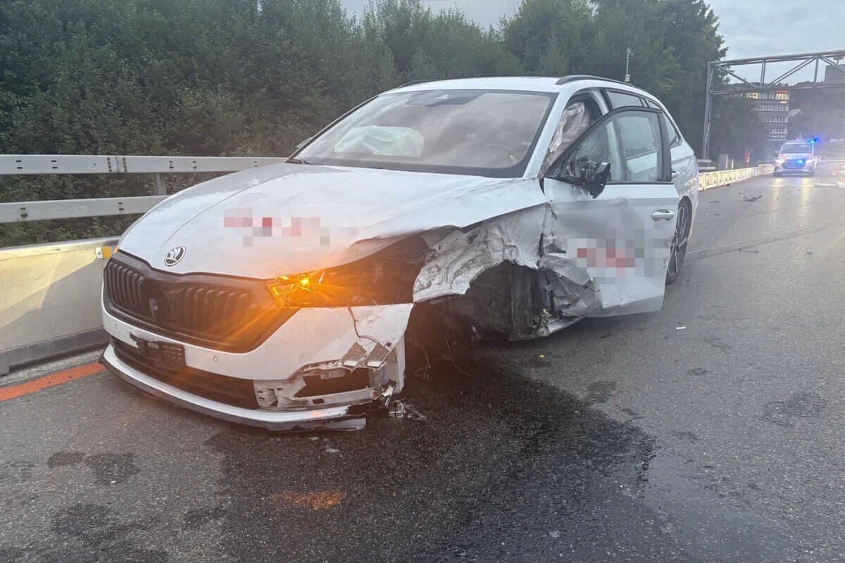 St.Gallen – Zwei Unfälle auf der A1 sorgen für langen Morgenstau
