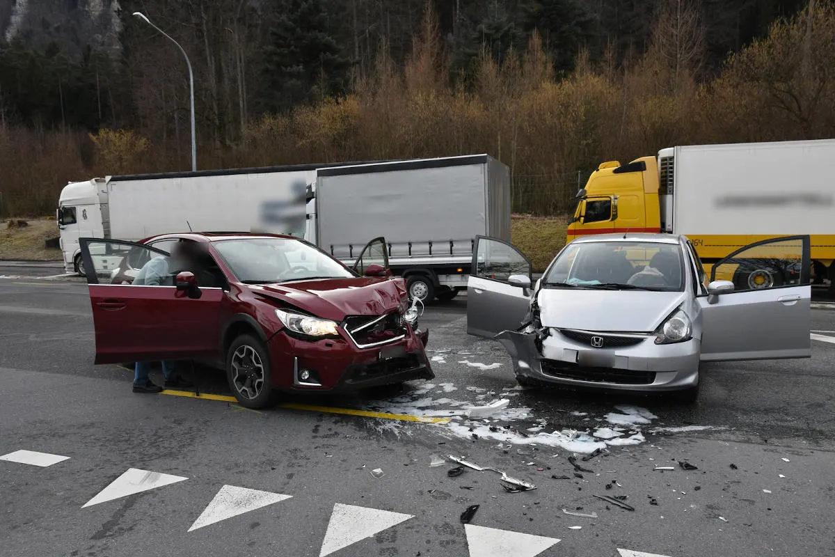 Schaanwald FL – Totalschaden bei Verkehrsunfall
