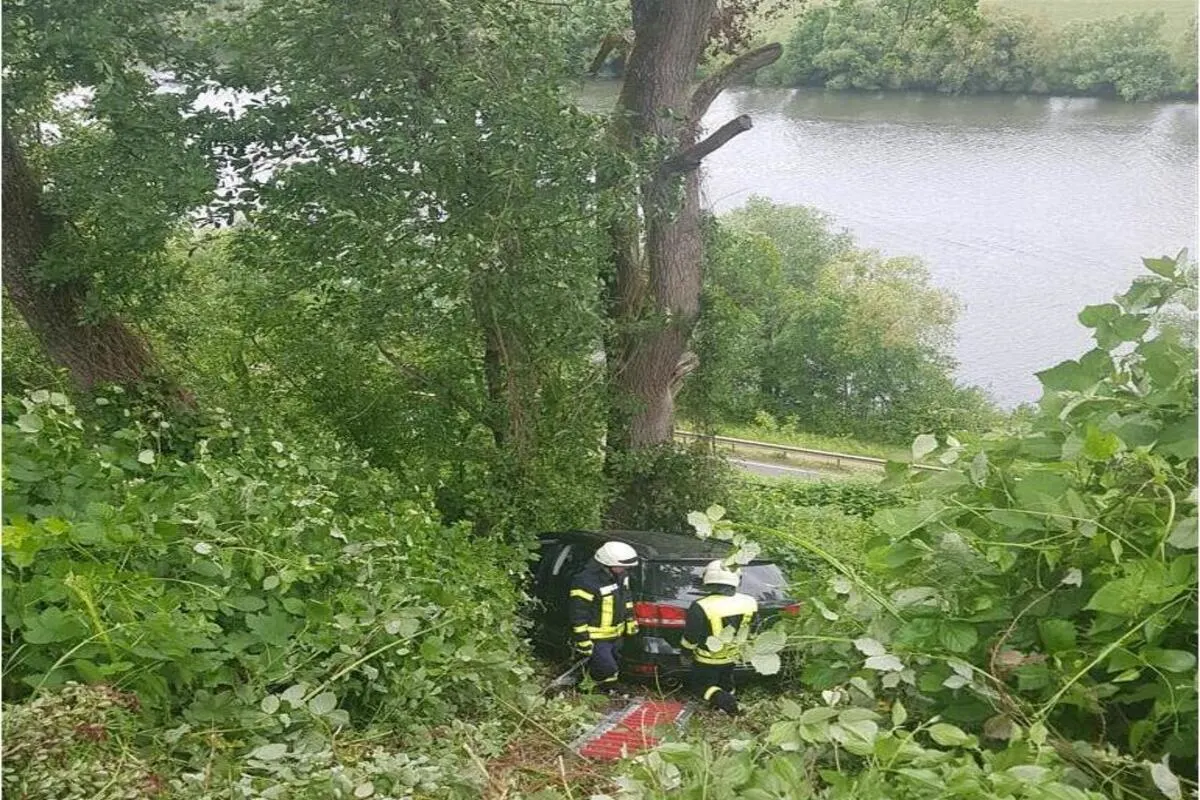 Bernkastel-Kues - Glück während eines Verkehrsunfalls 
