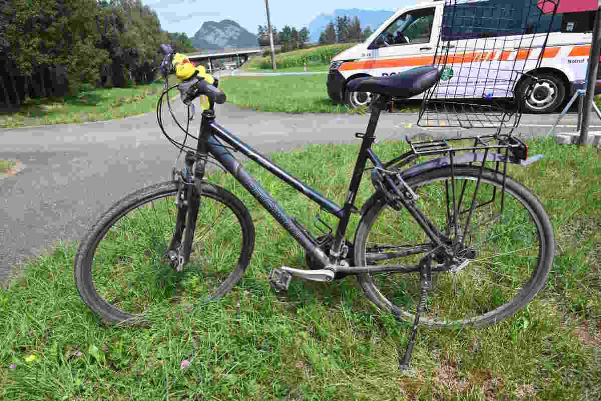 Wangs SG - Velofahrerin bei Sturz schwer verletzt