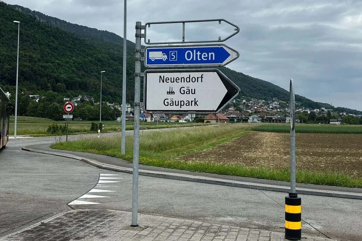 Oberbuchsiten SO – Orts- und Signaltafeln gestohlen - Polizei bittet um Zeugenhinweise