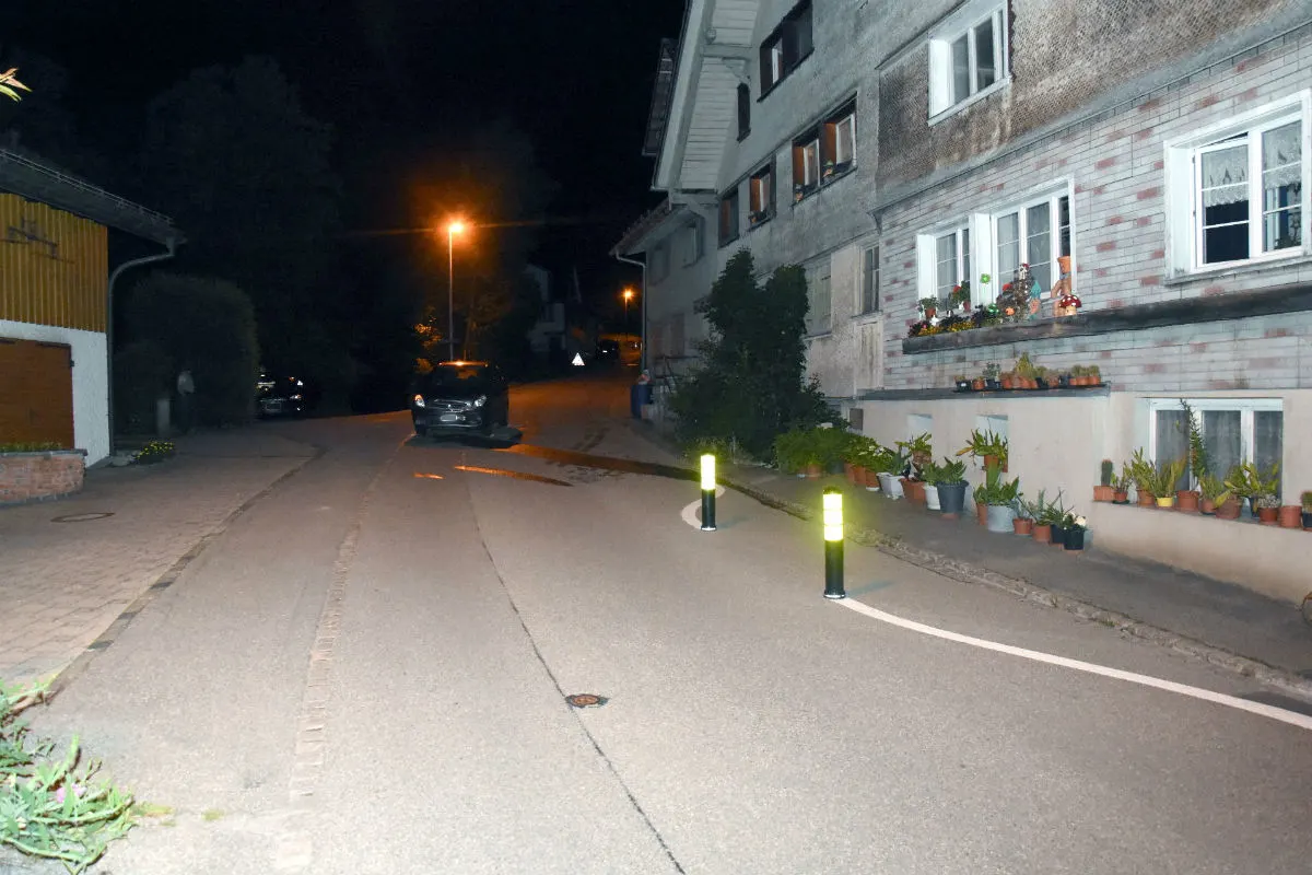 St. Josefen SG - Nach Frontalkollision geflüchtet