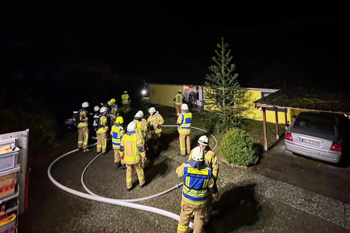 Landkreis Oldenburg – Hund warnt vor Zimmerbrand
