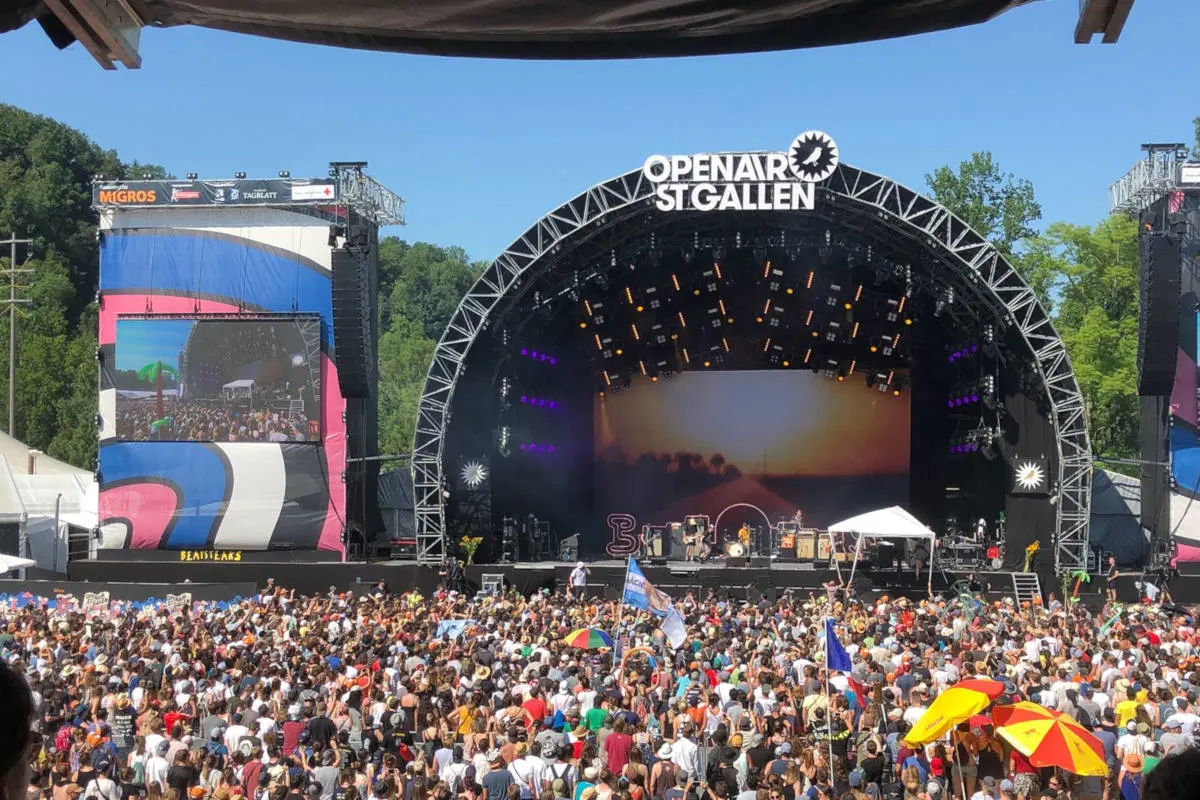 OpenAir St.Gallen - Polizei zieht positive Bilanz