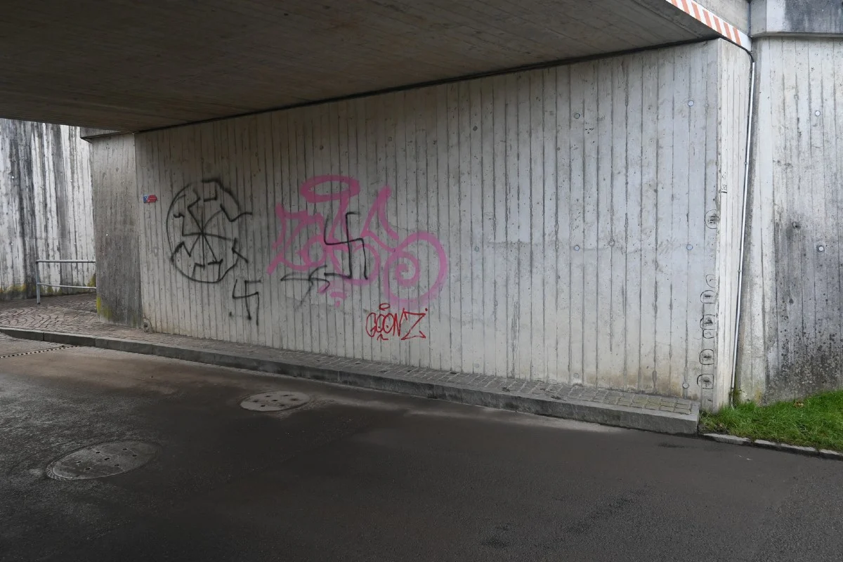 Schaanwald FL - Sachschaden durch Sprayerei 