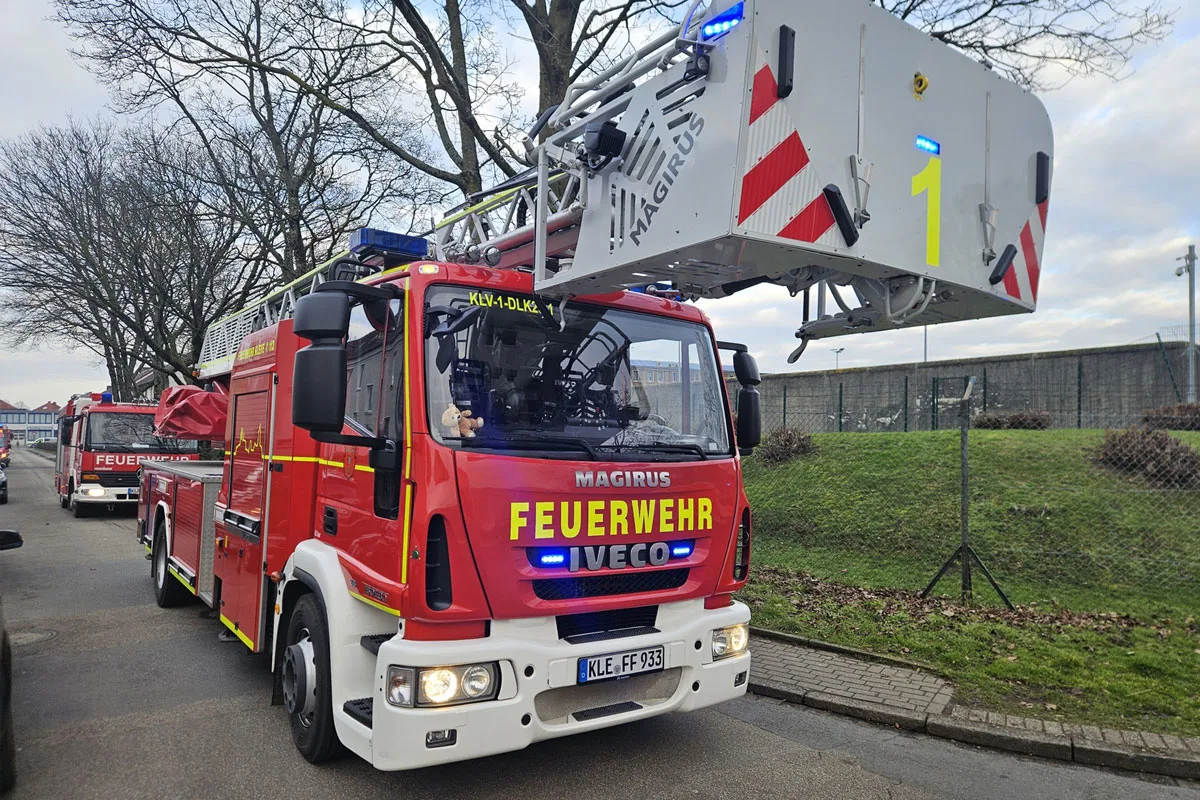 Kleve – Wohnung in Mehrfamilienhaus ausgebrannt
