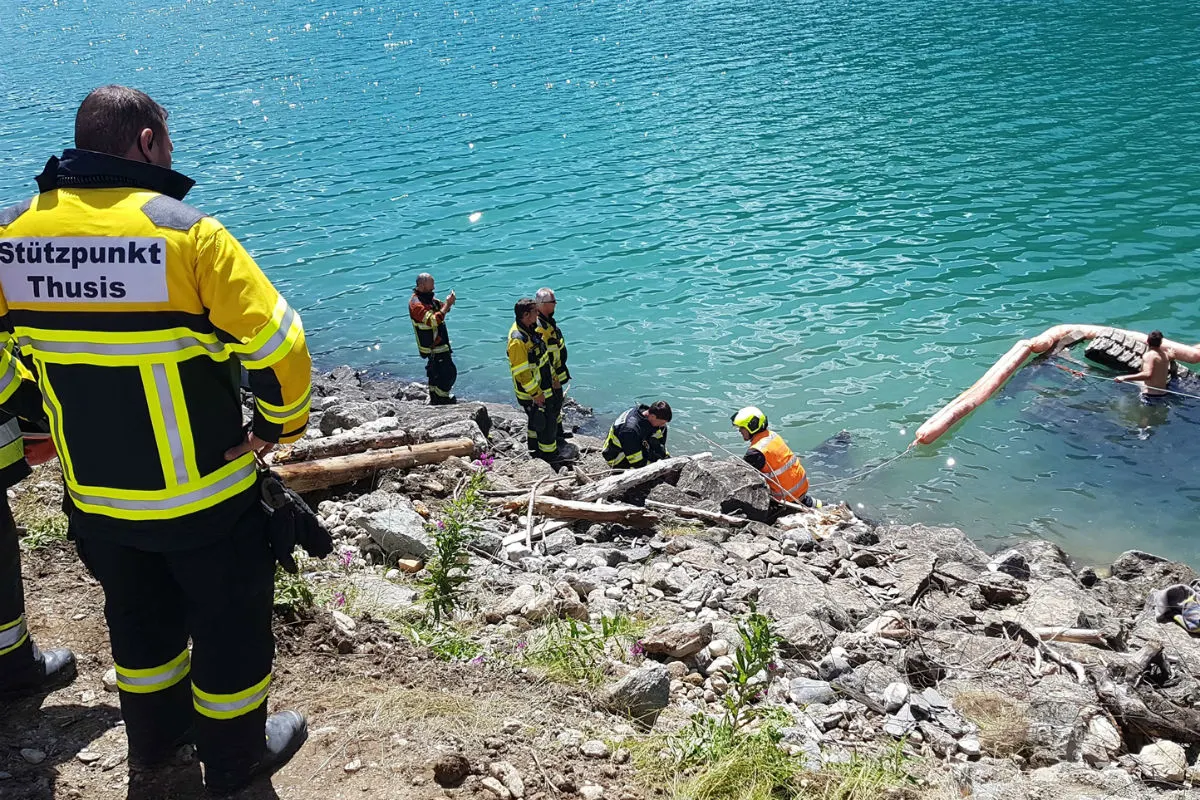 Sufers GR - Mann bei Arbeitsunfall schwer verletzt