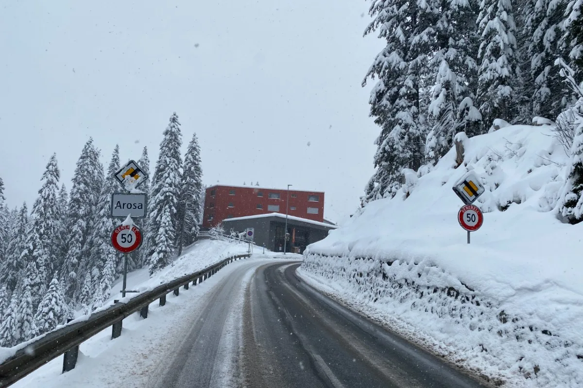 Warnung für die Schweiz vom 25.09 -27.09.2020 - Zum Teil intensive Schneefälle in den Bergen erwartet