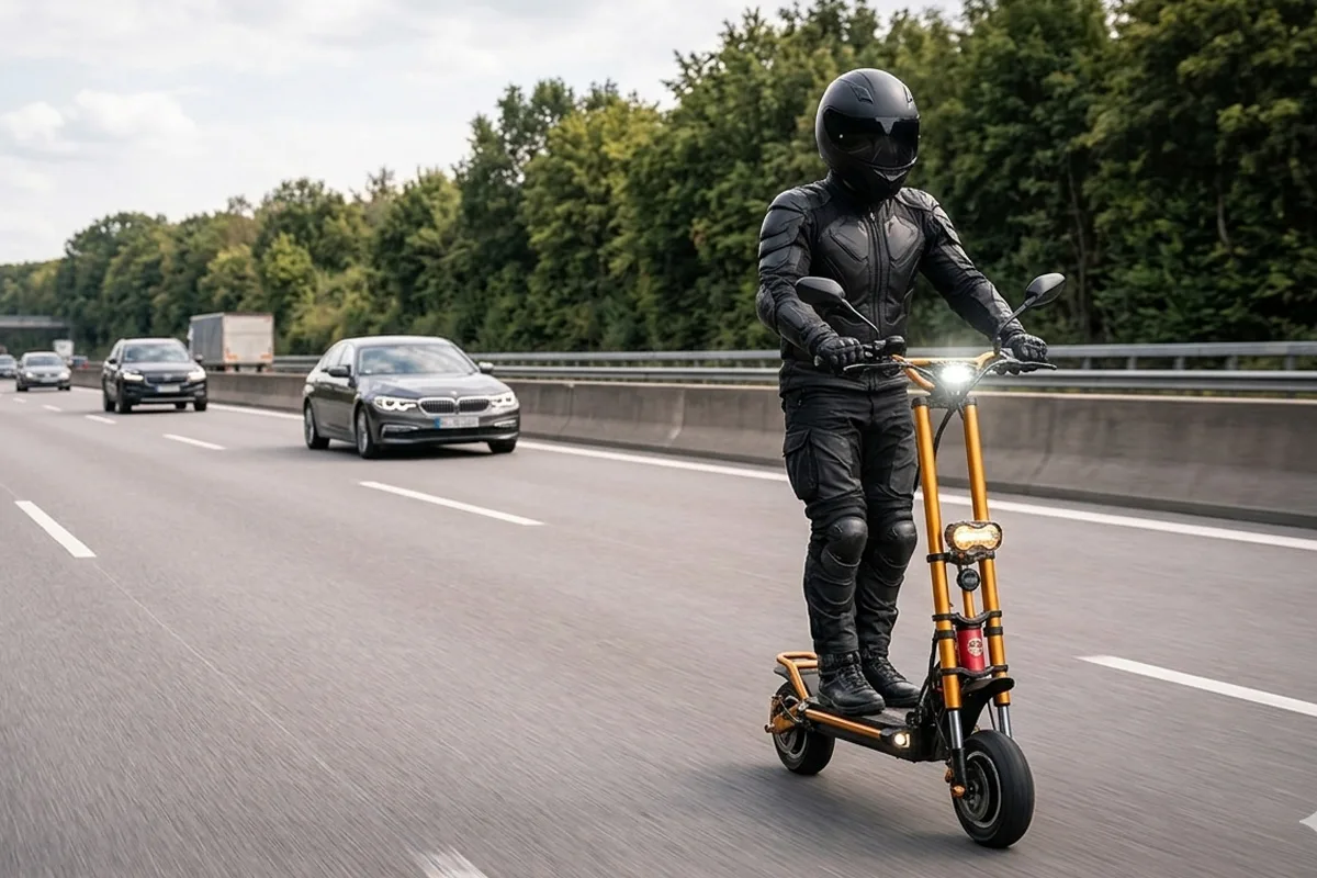 Deutschland – E-Scooter künftig auf Autobahnen zugelassen