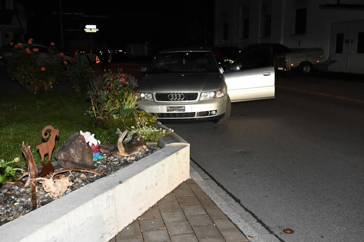 Diepoldsau SG – Alkoholisierter Fahrer verursacht Unfall mit Sachschaden