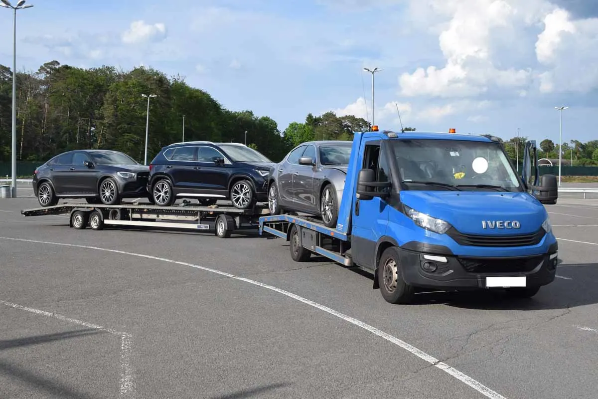 A6 Bruchmühlbach-Miesau – Total überladen Transporter aus dem Verkehr gezogen