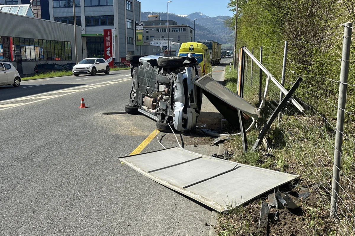 Mehrere Unfälle im Kanton Luzern – Lenker alkoholisiert