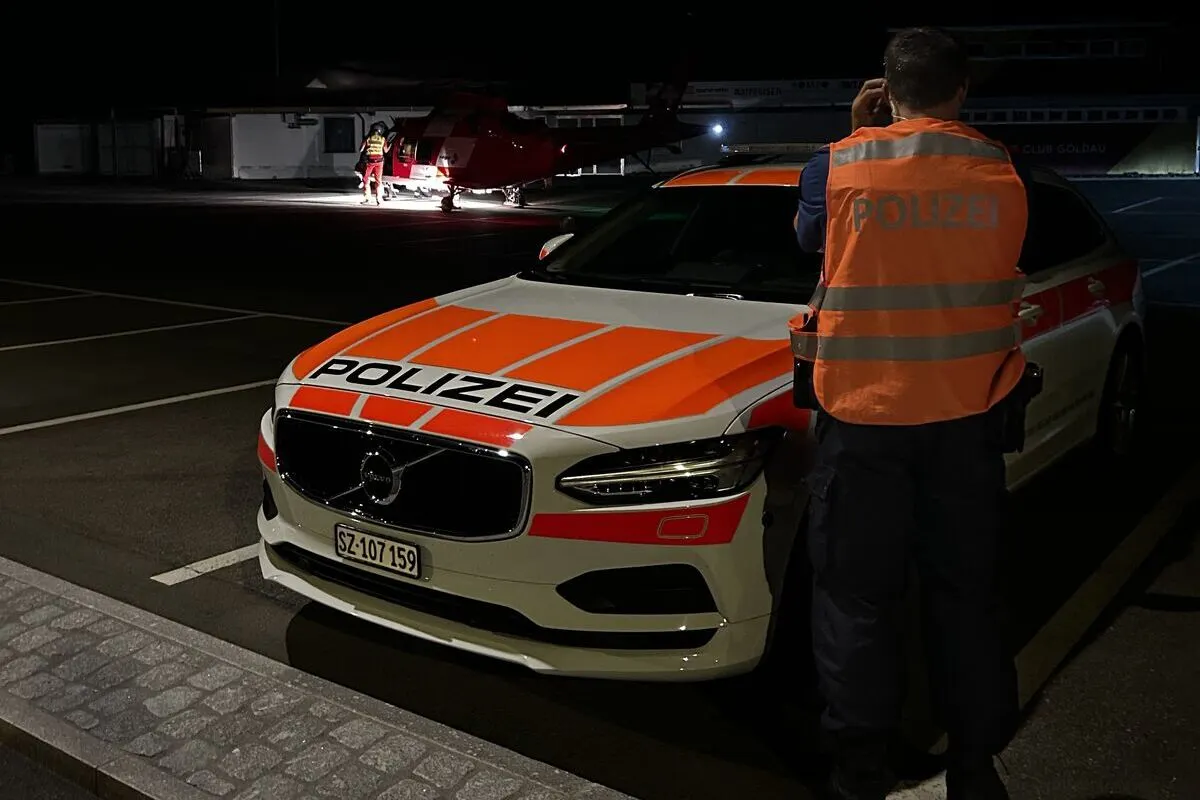 Goldau SZ – 17-Jähriger durch Funkenschlag verletzt – Rega-Einsatz
