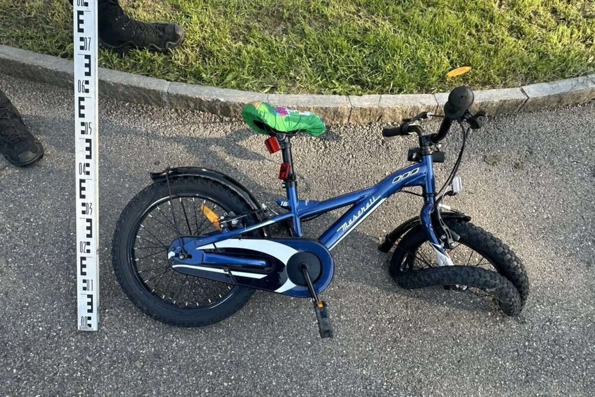 Unfall in St.Gallen – Kind auf Velo von Autofahrer erfasst 