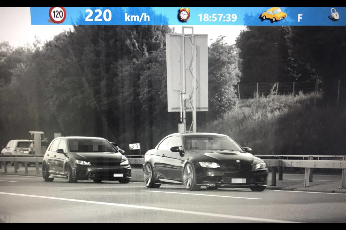 Wiesendangen / Langrickenbach TG – Raser aus dem Verkehr gezogen