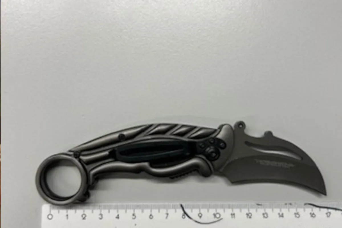 Diebstahl in Drogerie in Wien – Frau mit Karambit gefasst