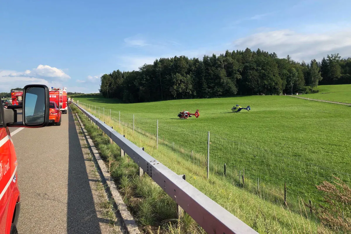 A1 Oberbüren SG - Zeugenaufruf nach tödlichem Verkehrsunfall