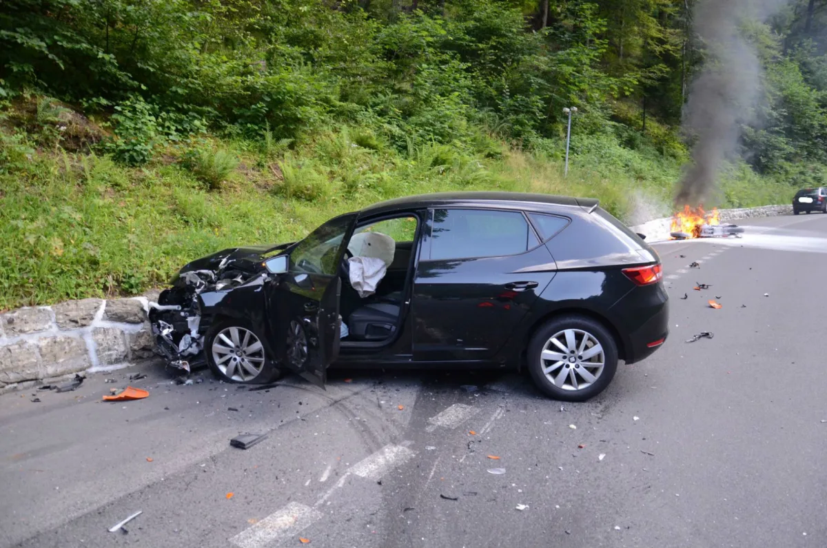 Engelberg OW - Eine Person schwer verletzt