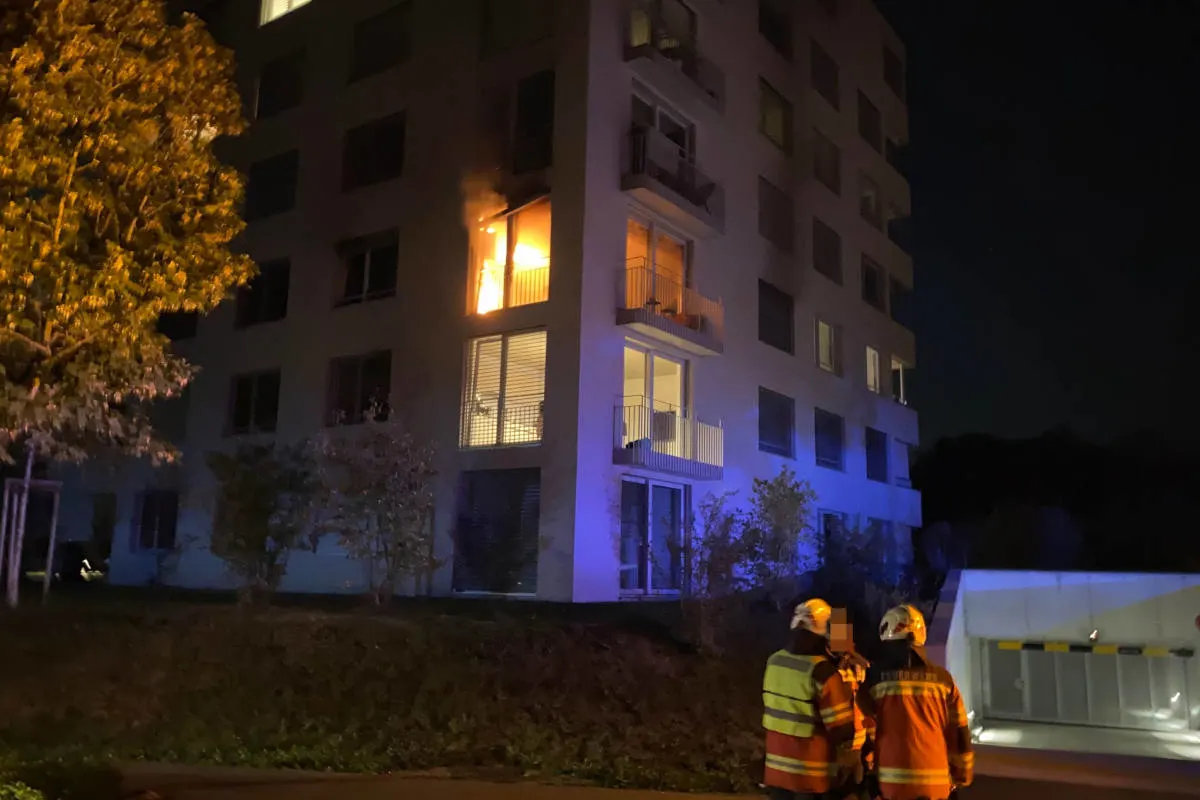 Zuchwil SO – Brand in Küche eines Mehrfamilienhauses richtet hohen Schaden an