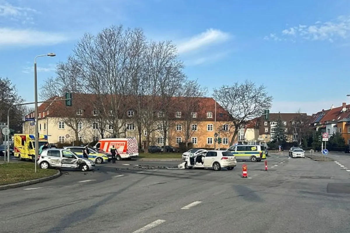 Erfurt – Autofahrer unter Drogen verursacht Unfall