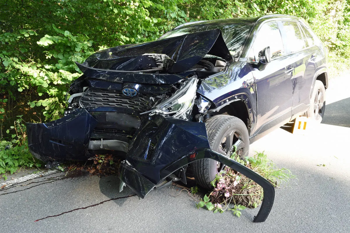 Hitzkirch LU – Autofahrerin nach Kollision mit Baum verletzt im Spital