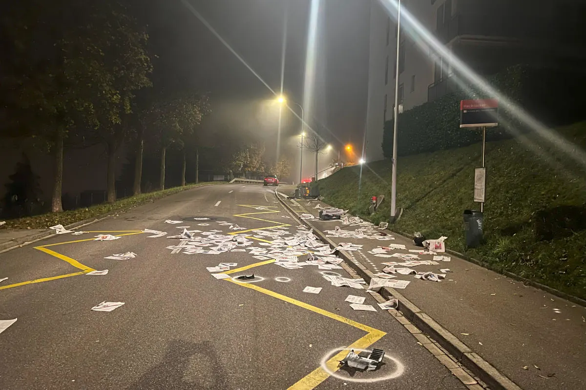 St.Gallen – Fahrunfähig in Zustellfahrzeug gefahren