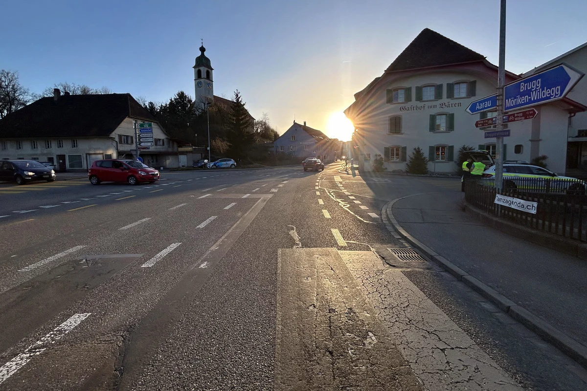 Rupperswil AG – Unfall nach Vortrittsmissachtung
