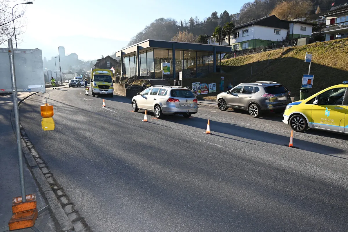 Sargans SG – 9-jähriger Junge bei Unfall verletzt