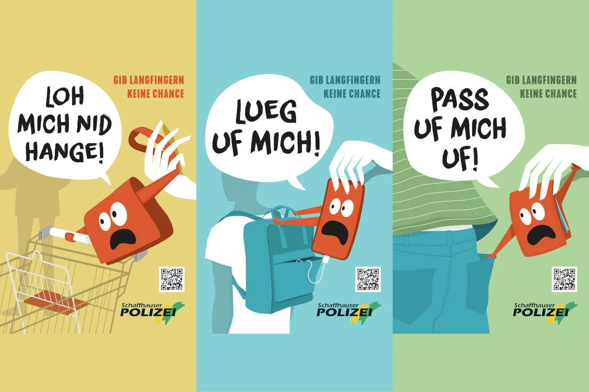Neuhausen am Rheinfall SH – Achtung, Taschendiebe am Rheinfall!