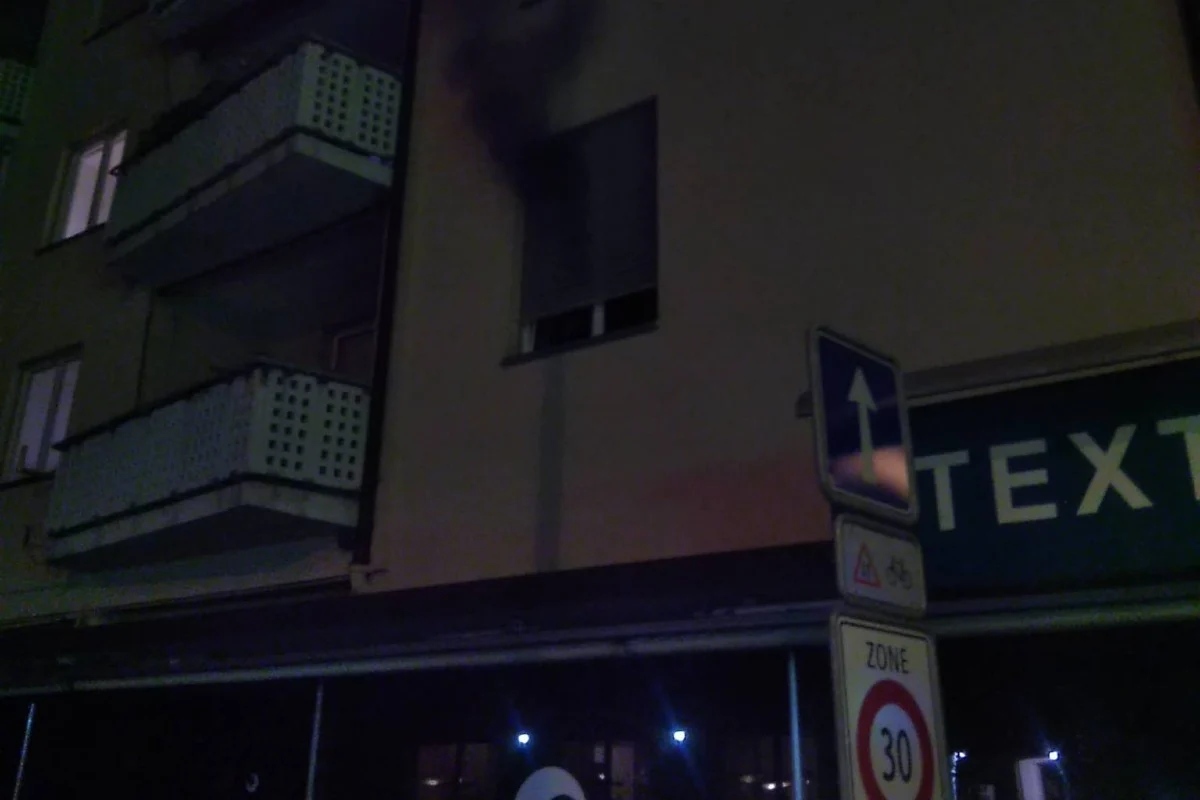 Grosser Sachschaden Wettingen AG - Tumbler geriet in Brand