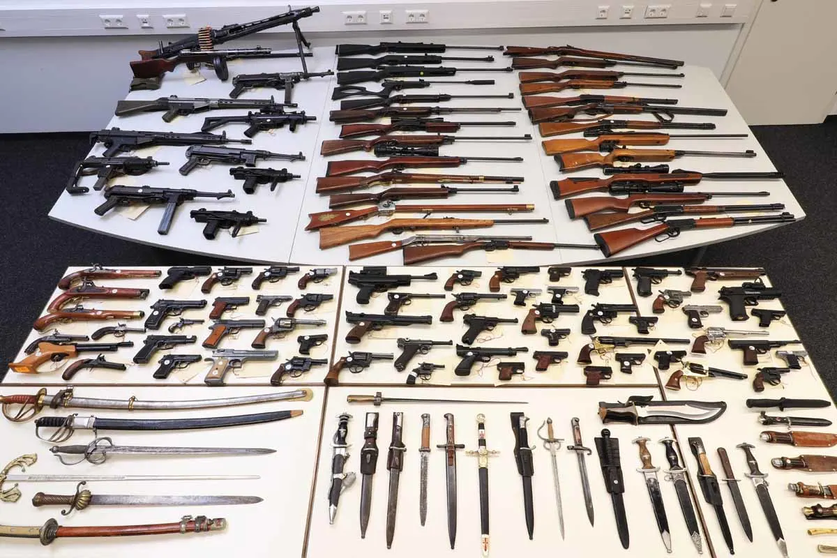 Mutlangen – Mehrere Waffen sichergestellt