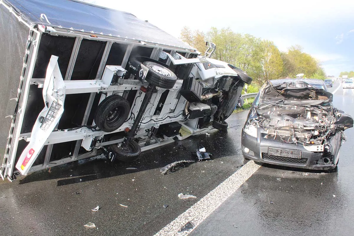 Waldmohr - Ungebremst auf Lastwagen aufgefahren