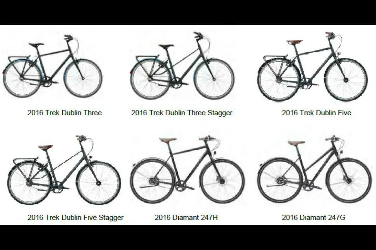 Trek Bicycle ruft Fahrräder der Marken Trek und Diamant zurück
