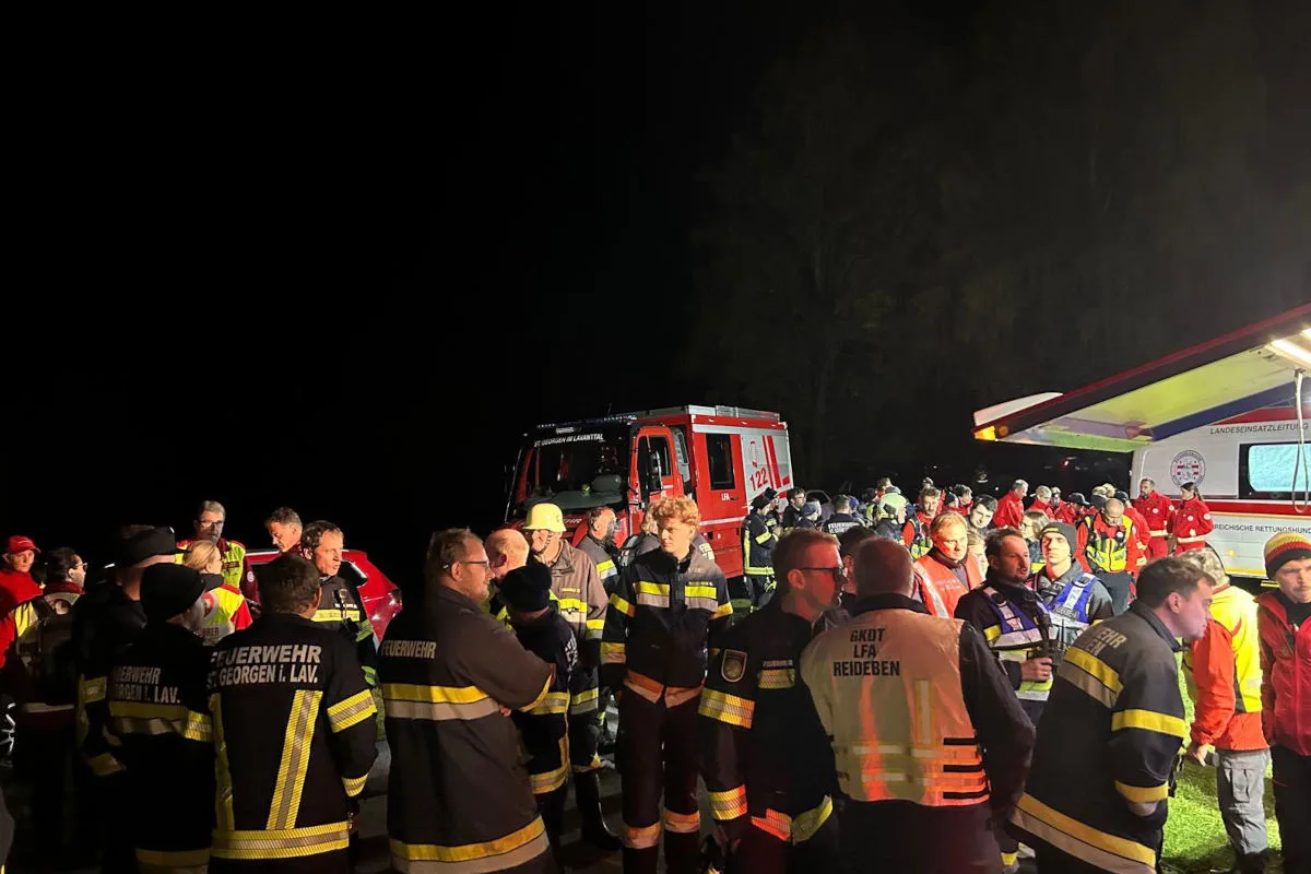 St. Georgen im Lavanttal K – Lenker nach Unfall verschwunden