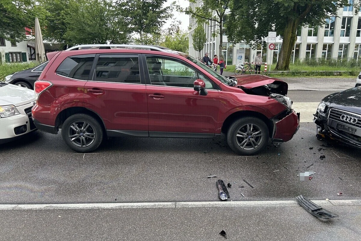 Unfall in Suhr AG - Am Steuer eingeschlafen