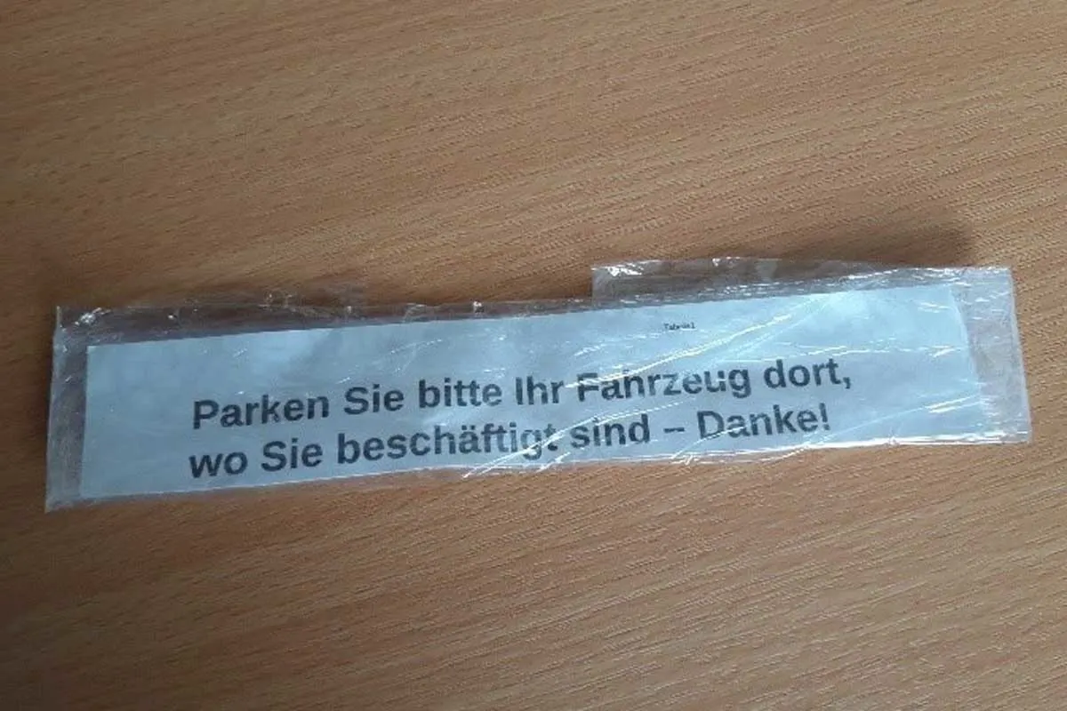 Pirmasens - Auto zerkratzt und Zettel hinterlassen