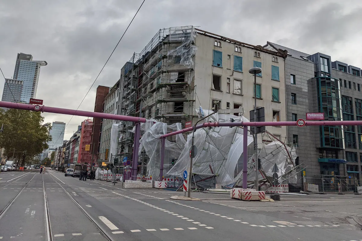 Frankfurt am Main – Unwettereinsätze der Feuerwehr Frankfurt durch Sturmtief "Ignatz"