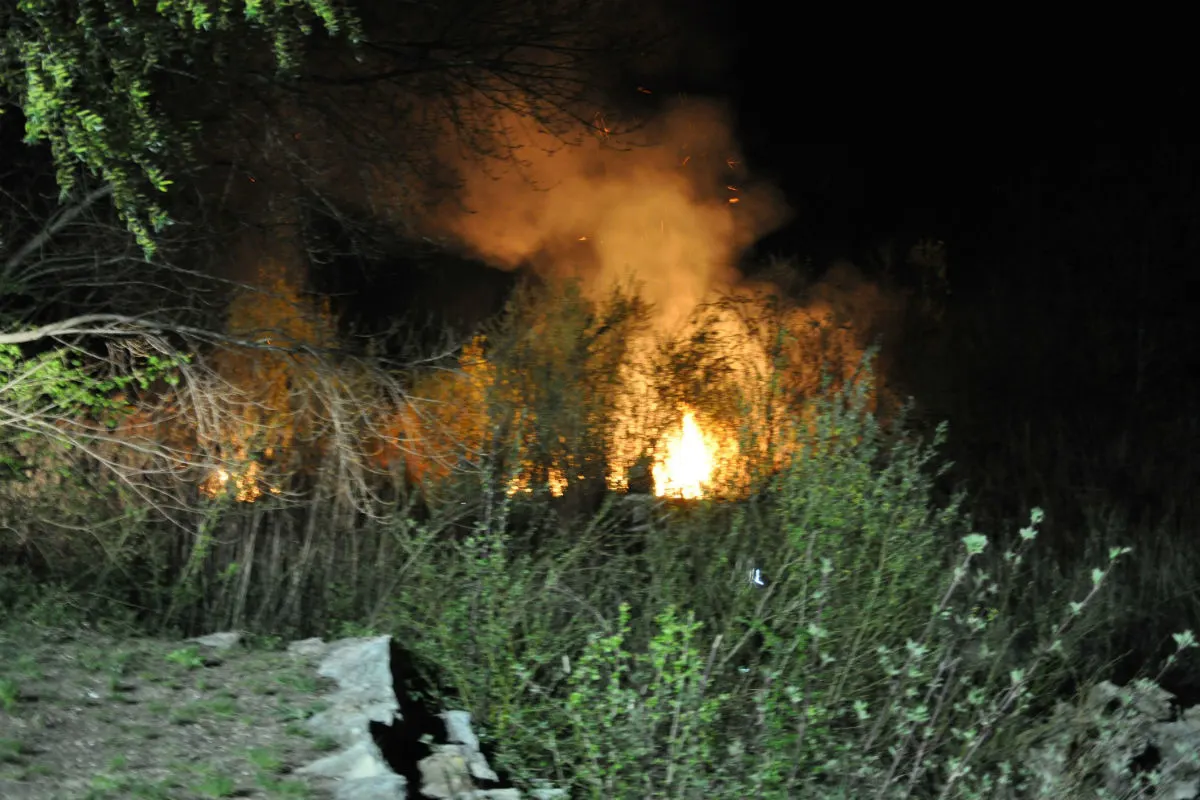 Selzach SO - Brand auf dem Aareinseli - Zeugenaufruf