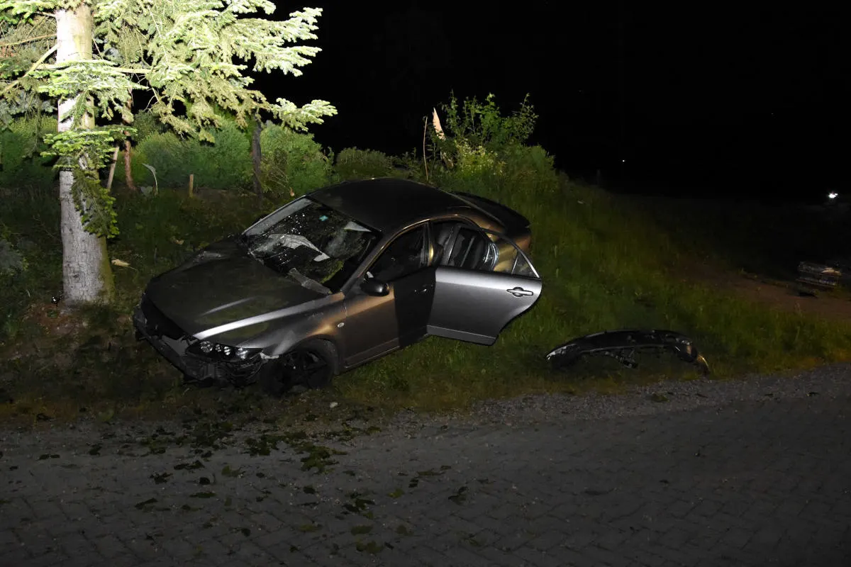 Flawil SG - Fahrunfähig verunfallt